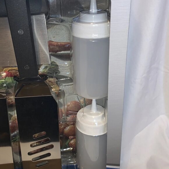 5 Piece Outdoor Griddle Tool Set w/ 2 Spatulas & Scraper Blue Rhino Razor NIB - Picture 3 of 9